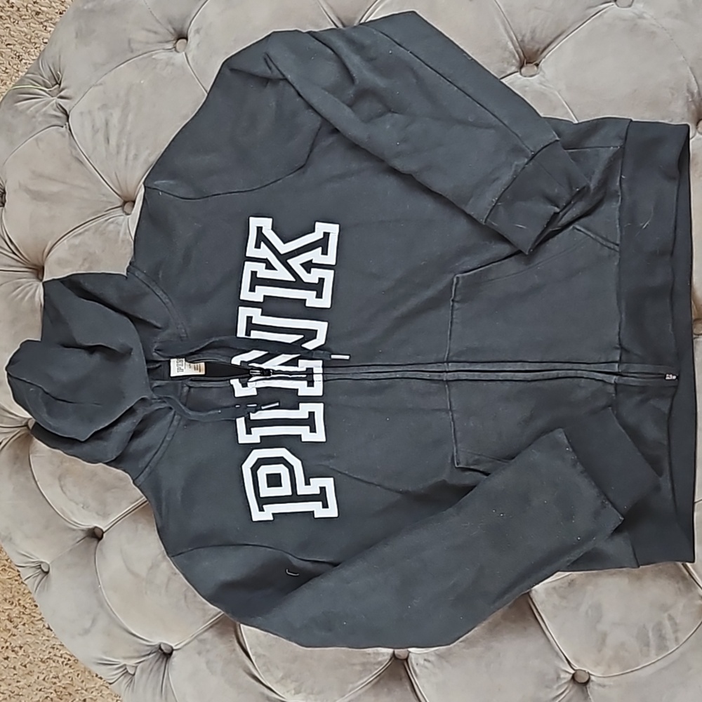 PINK Hooded lightweight jacket